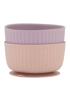 Mikk-Line 2-pak bowl sæt - Nirvana/AdobeRose